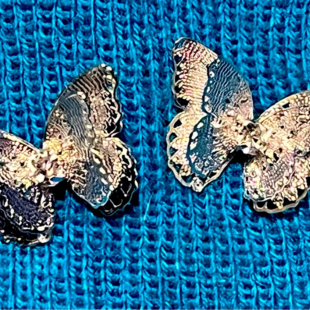 3D Butterfly Earrings